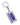 Ford Racing Rectangle Metal Keyring