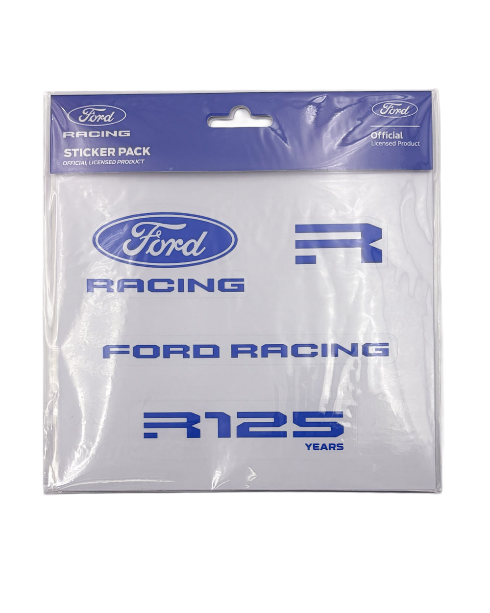 Ford Racing Label Ford Racing Sticker Pack – Ford Merchandise Store Aus