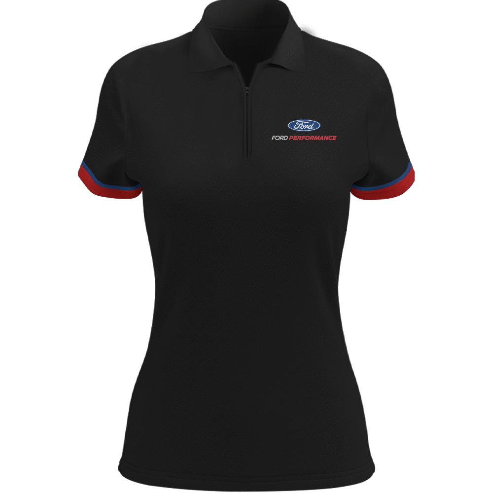 Ford Performance Ladies Polyester Polo Shirt